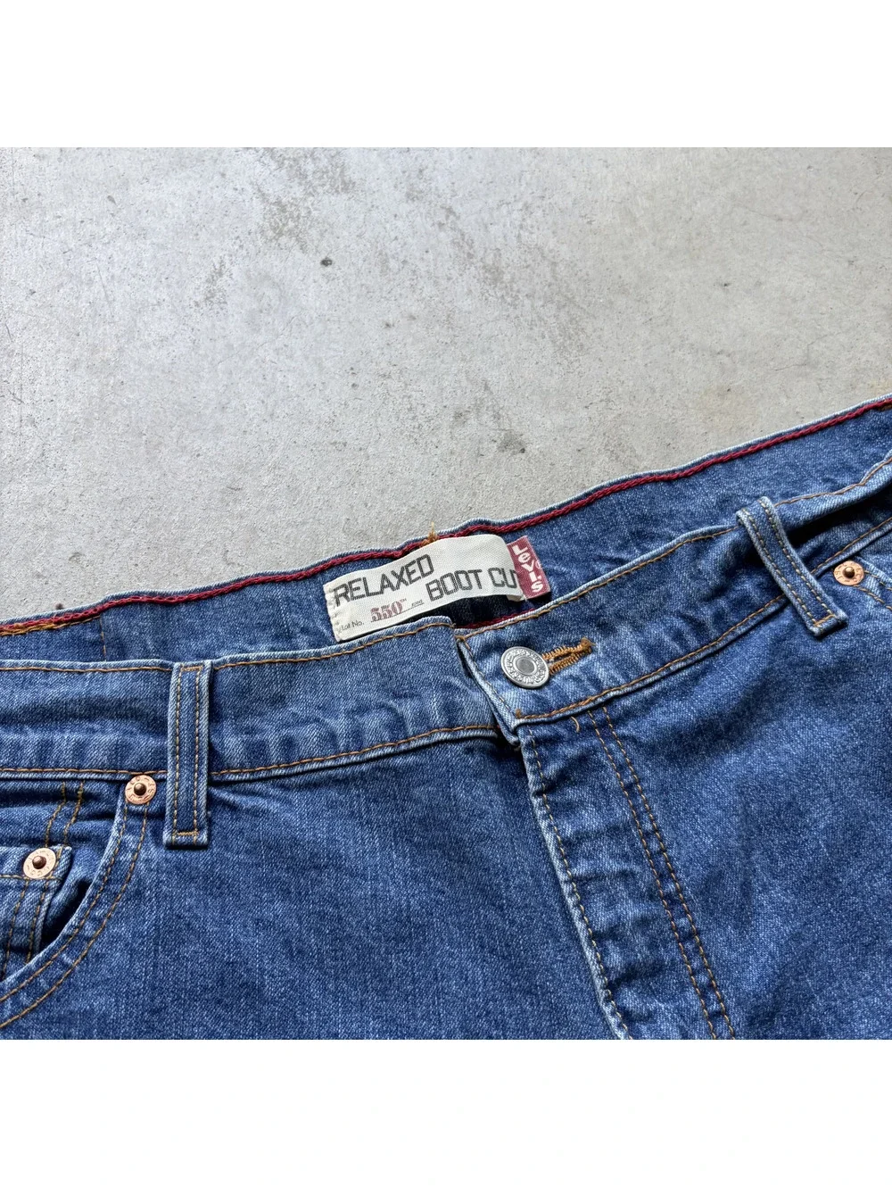 Levi's Relaxed Boot Cut Denim Shorts Size 16L